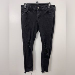 Lightly Used Old Navy Black Skinny Jeans Stretch - Women’s 12 Petite